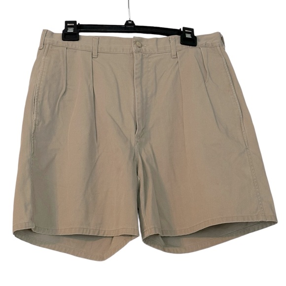 Men’s Polo Ralph‎ Lauren Khaki Chinos Shorts Size 34 Cotton - Picture 1 of 6